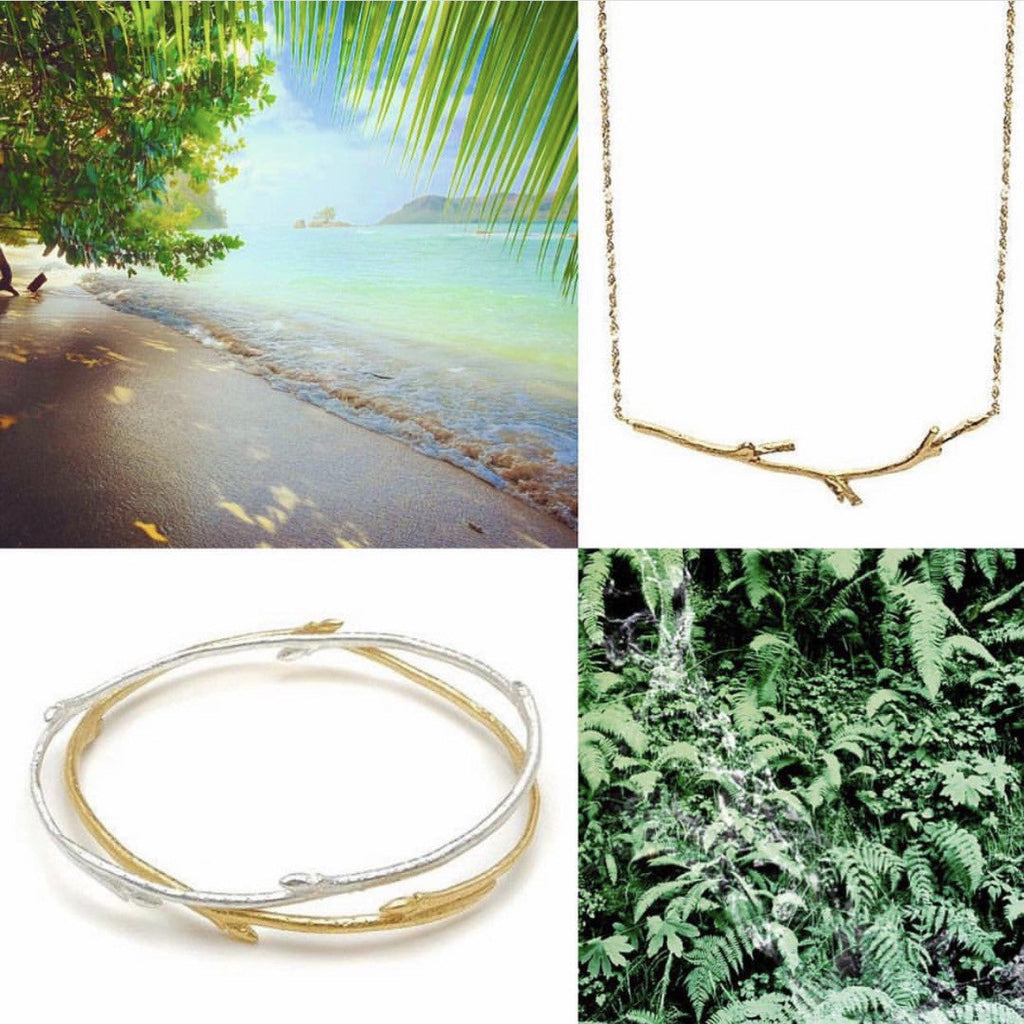 Horizontal Branch Necklace