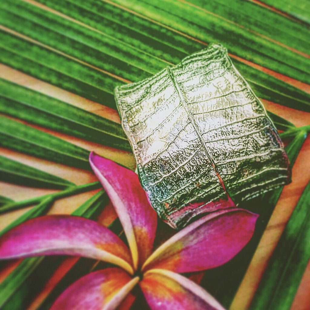 Plumeria Cuff Bracelet