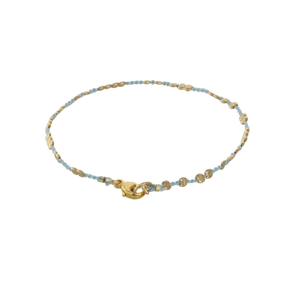 Hammered Cord Bracelet