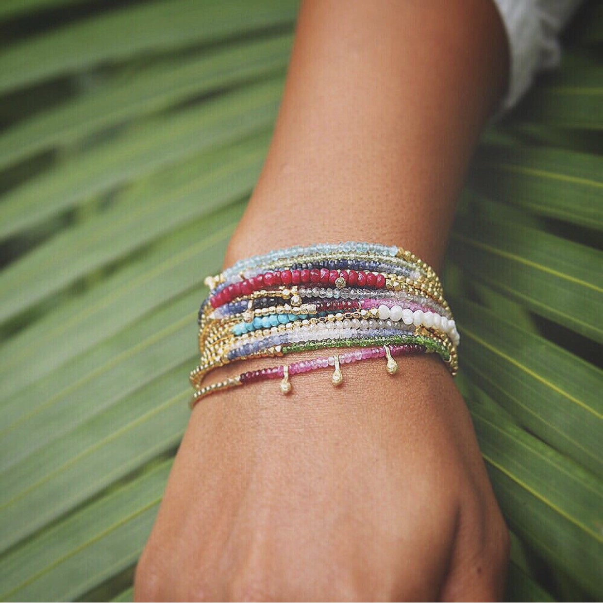 Ginger Pod Gemstone Bracelet