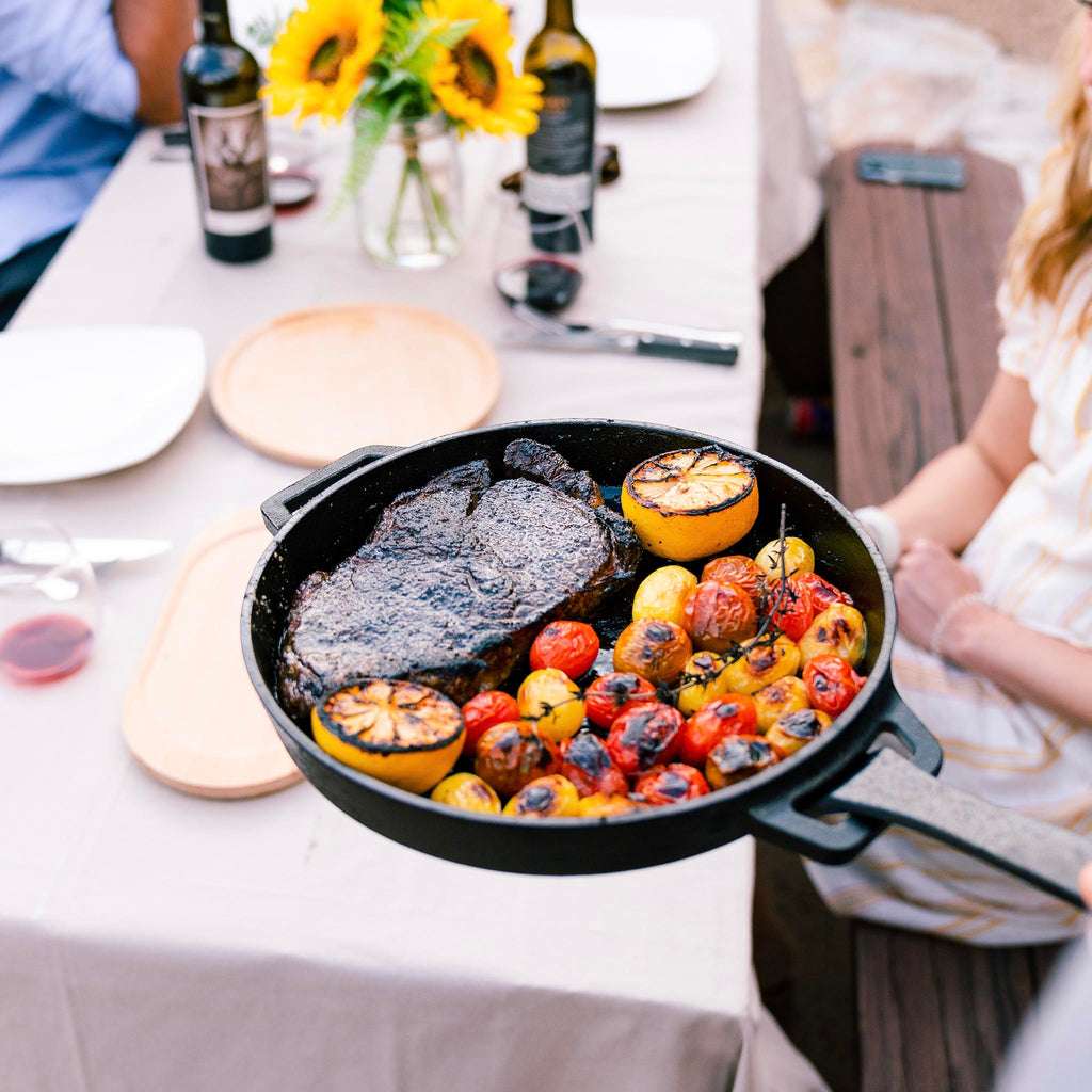 Ooni Cast Iron Skillet Pan