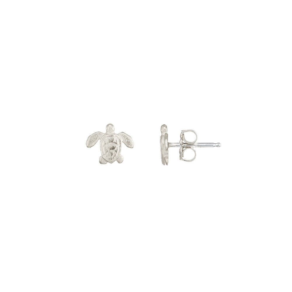 Mini Sea Turtle Stud Earrings