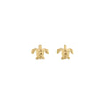 Mini Sea Turtle Stud Earrings