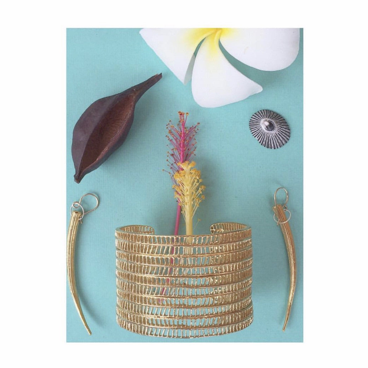 Long Tusk Earrings