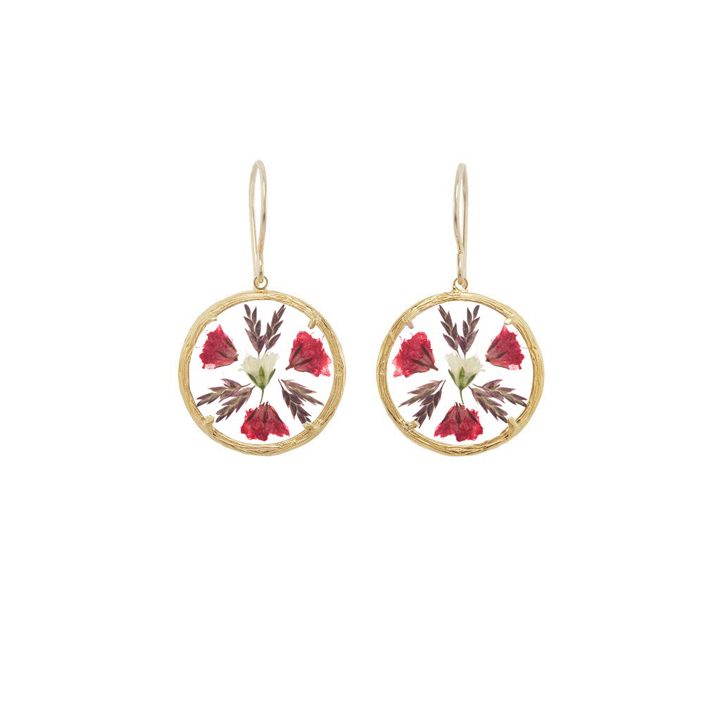 Small Mandala Earrings