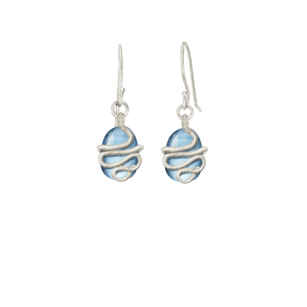 Snake Gemstone Earrings