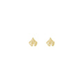 Mini Gingko Leaf Studs