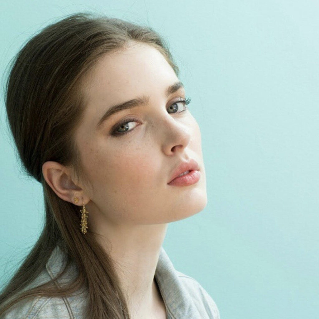 Fringe Hoop Earrings