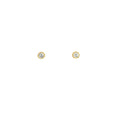 Mini Solitaire Stud Earrings