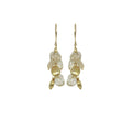 Short Mixed Coin Earrings