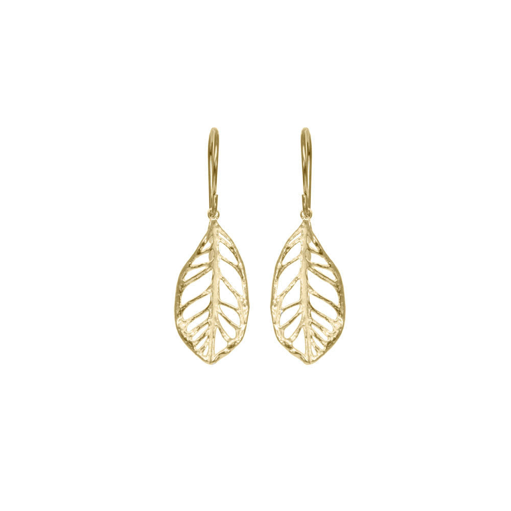 small plumeria earrings