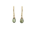 Wrapped Briolette Earrings