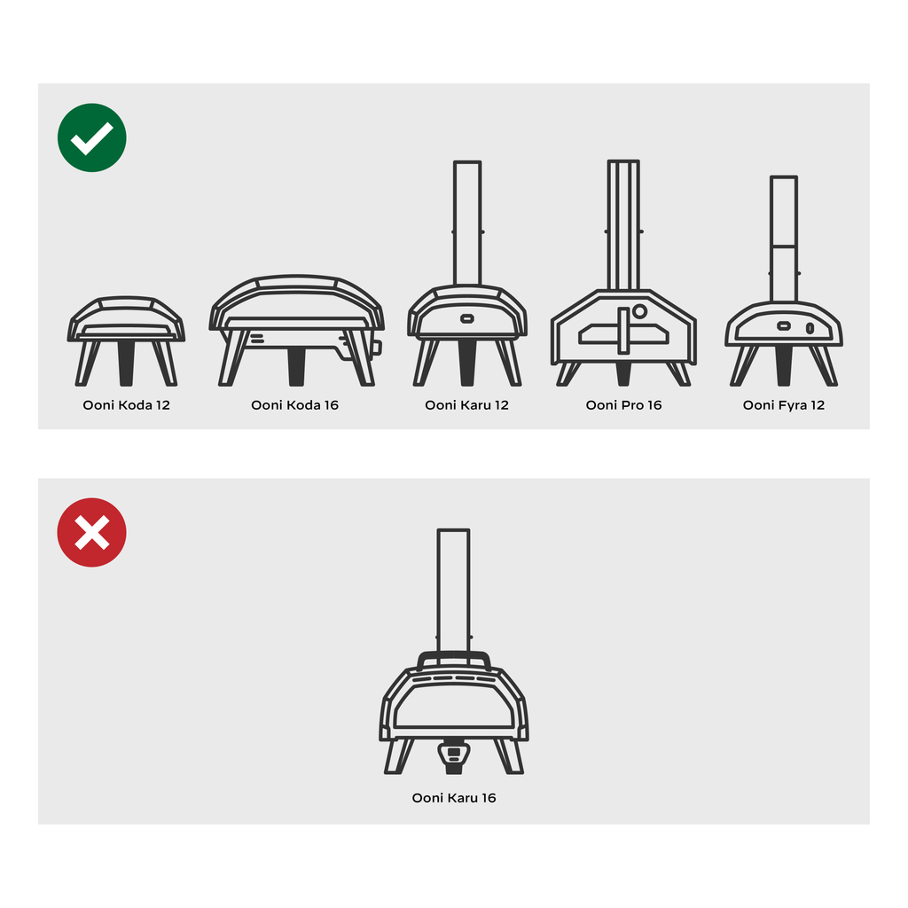 Ooni Shoes for Ooni Pizza Ovens (3 Pack)