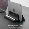 Vertical Laptop Stand Holder Plastic Adjustable