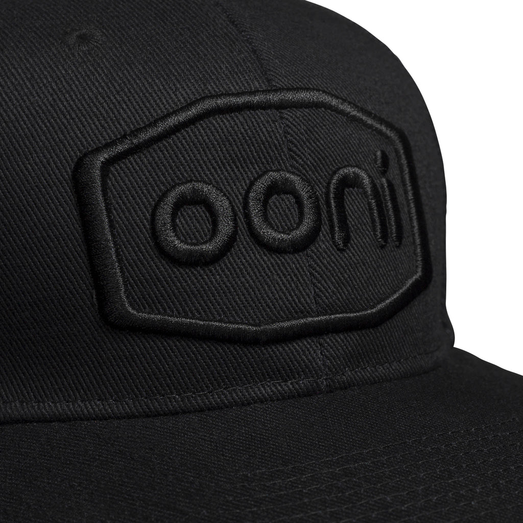Ooni Logo Black on Black Snapback
