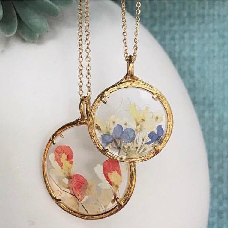 Large Botanical Necklace