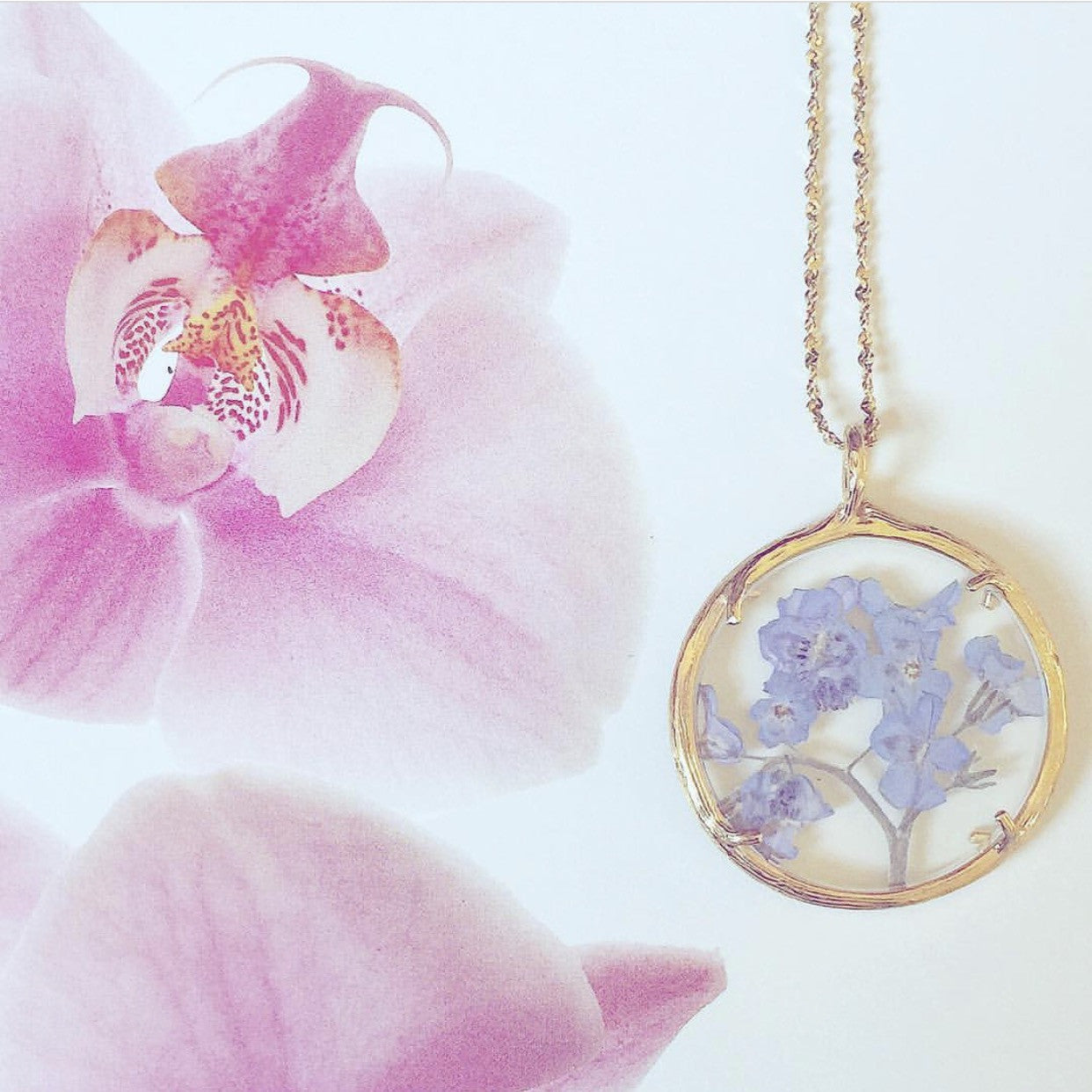 Large Botanical Necklace