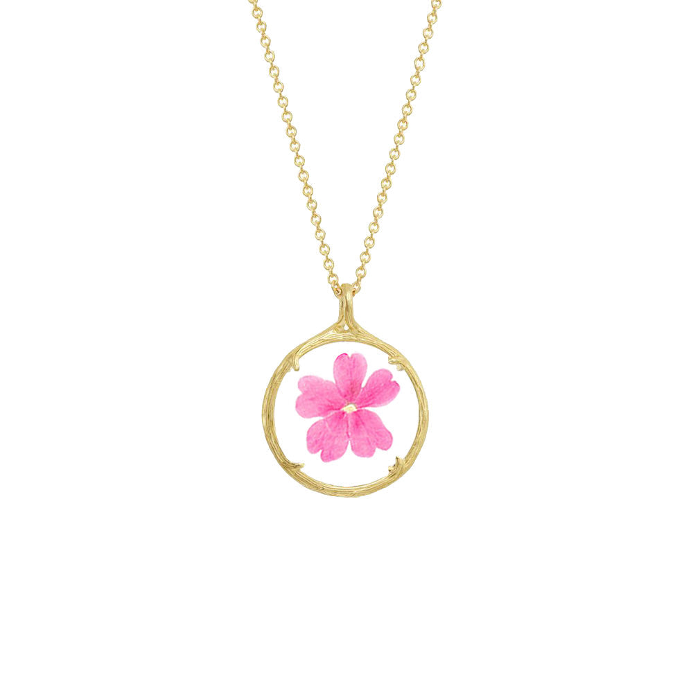 Birthmonth Flower Small Botanical Necklace - Select Styles Only
