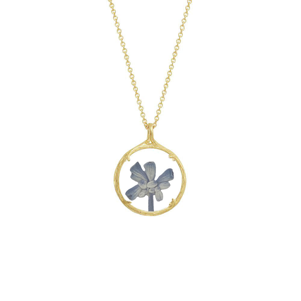 Small Salvia Blue Necklace - Select Styles Only
