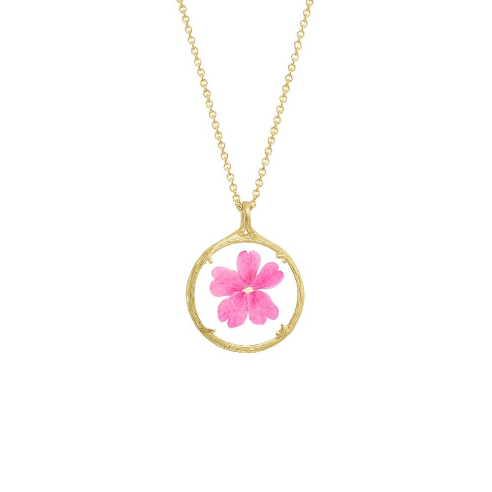 Small Botanical Necklace - Select Styles Only (18k Gold Vermeil)