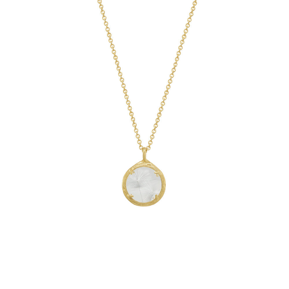 Mini Dandelion Seed Necklace