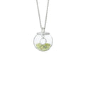 Gemstone Globe Necklace - Forever