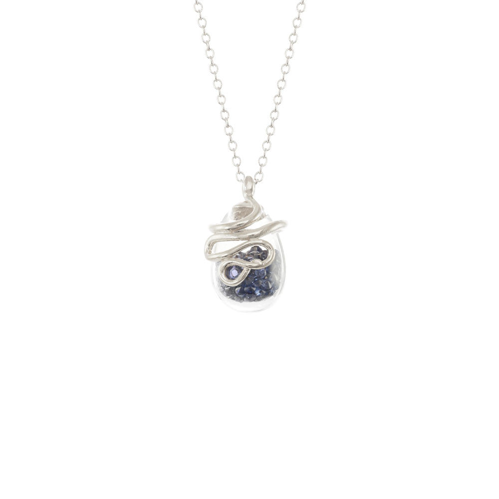 Mini Snake Shaker Necklace