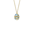 Snake Gemstone Necklace