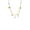Short Sealife Charm Necklace