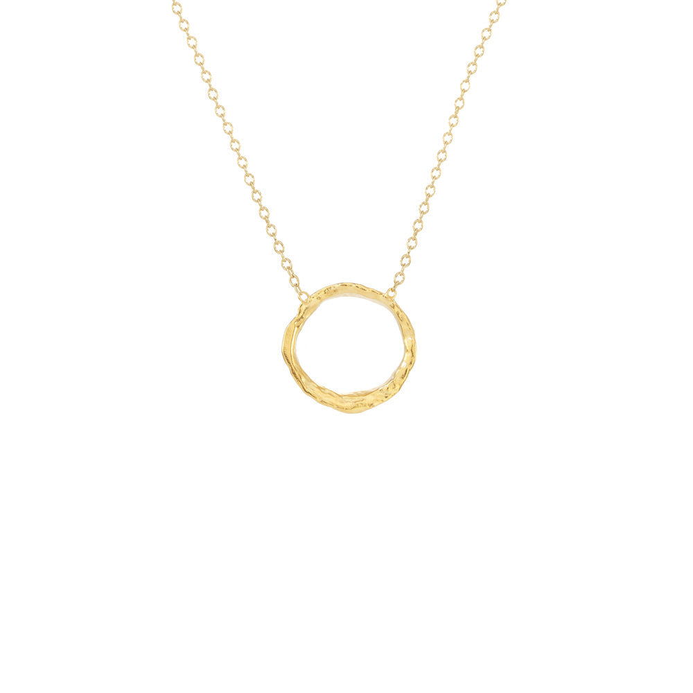 Small Opihi Circle Necklace