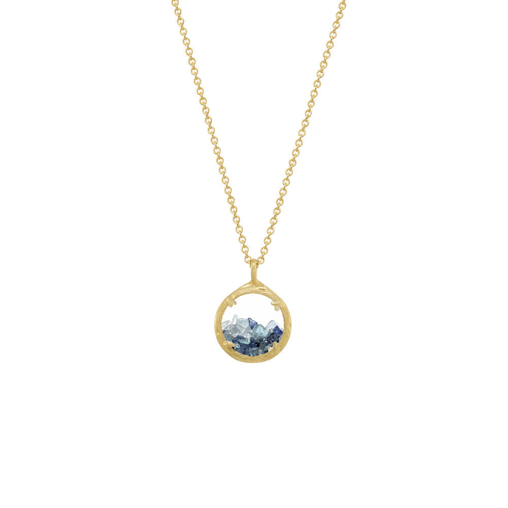 Custom Mixed Mini Shaker Birthstone Necklace