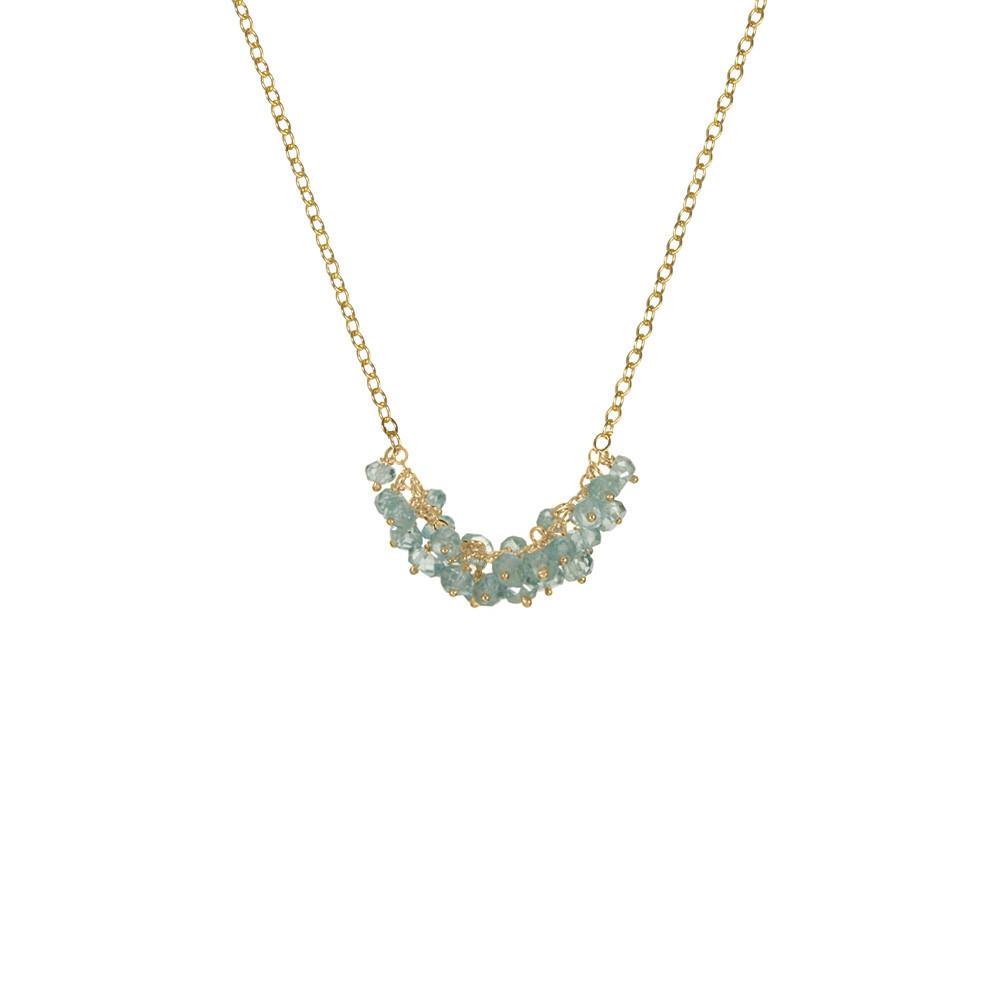 Horizontal Cluster Necklace - Selected Gold Styles Only