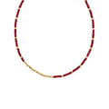 Reverse Gemstone Fade Necklace