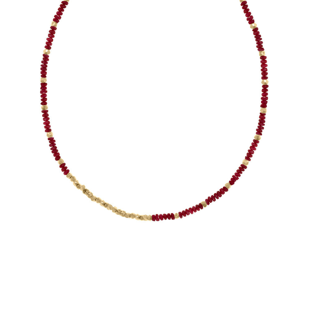 Reverse Gemstone Fade Necklace