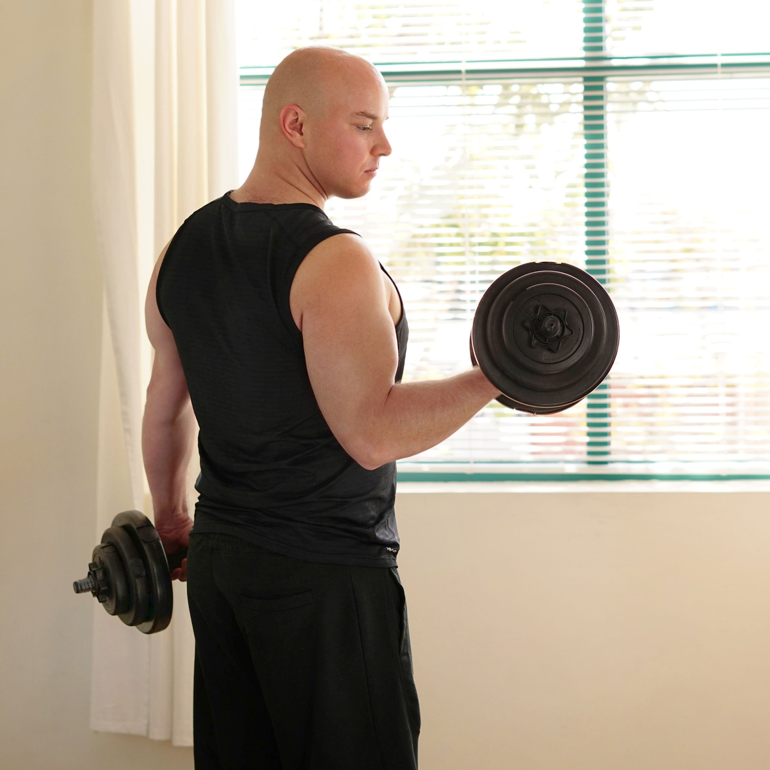 40 lb,Vinyl Dumbbell Set