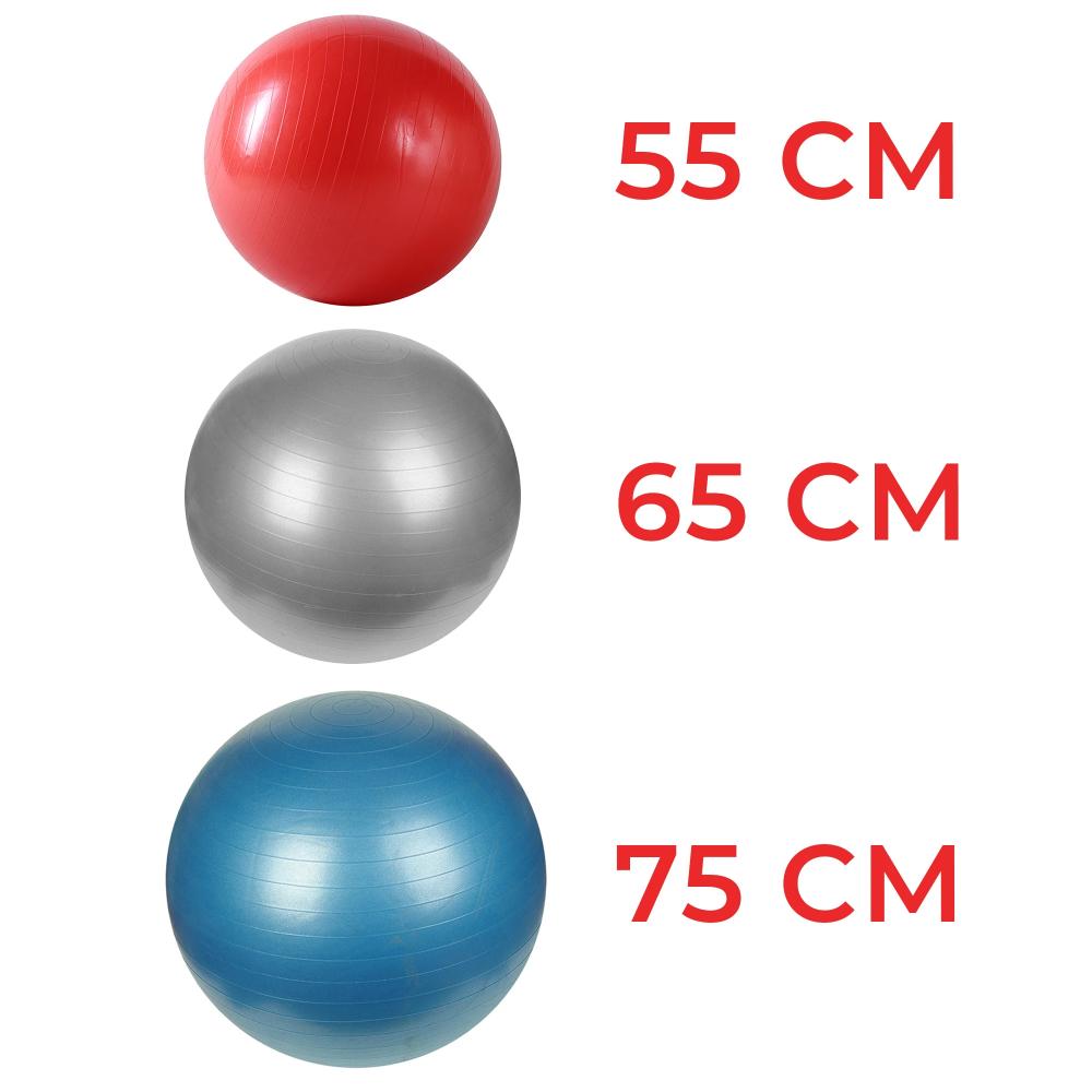 Anti-Burst Gym Ball w/ Pump - 55cm - 75cm