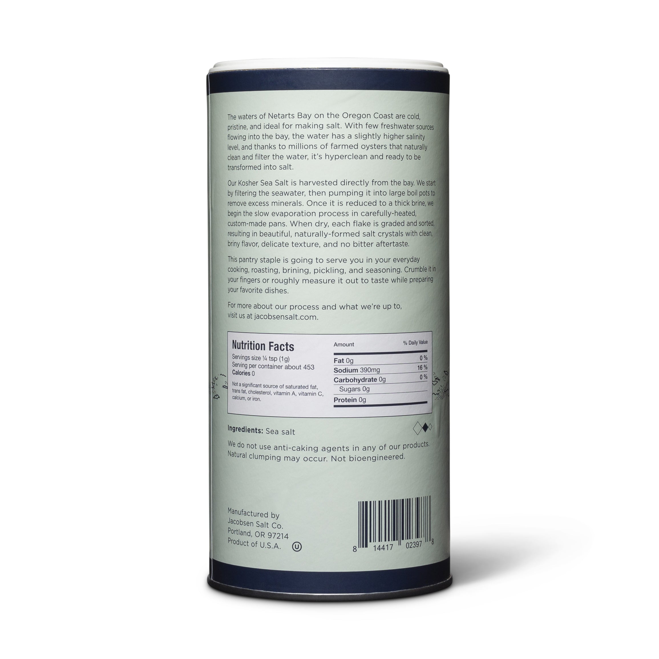 Jacobsen Kosher Sea Salt (1lb)