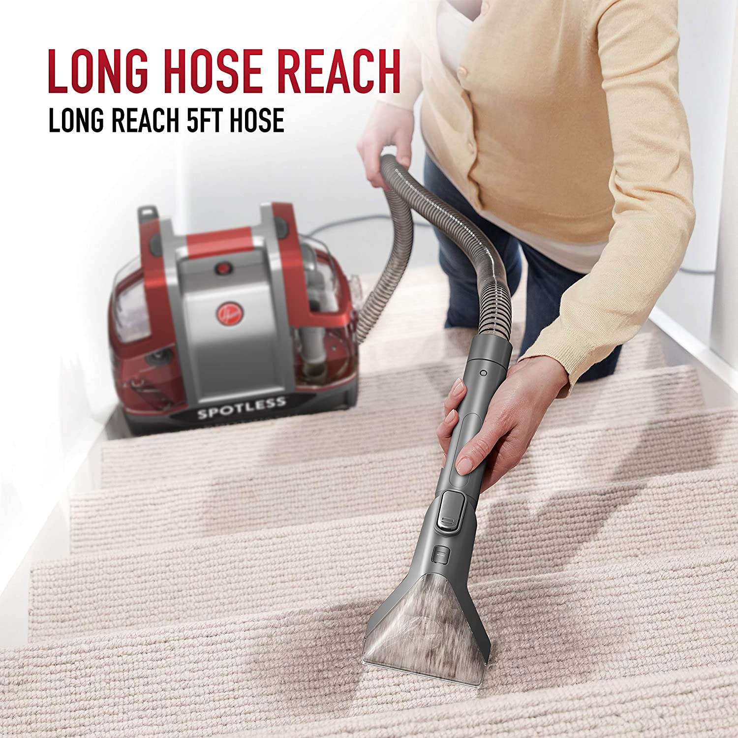 Hoover Spotless Portable Carpet  Upholstery Spot Cleaner