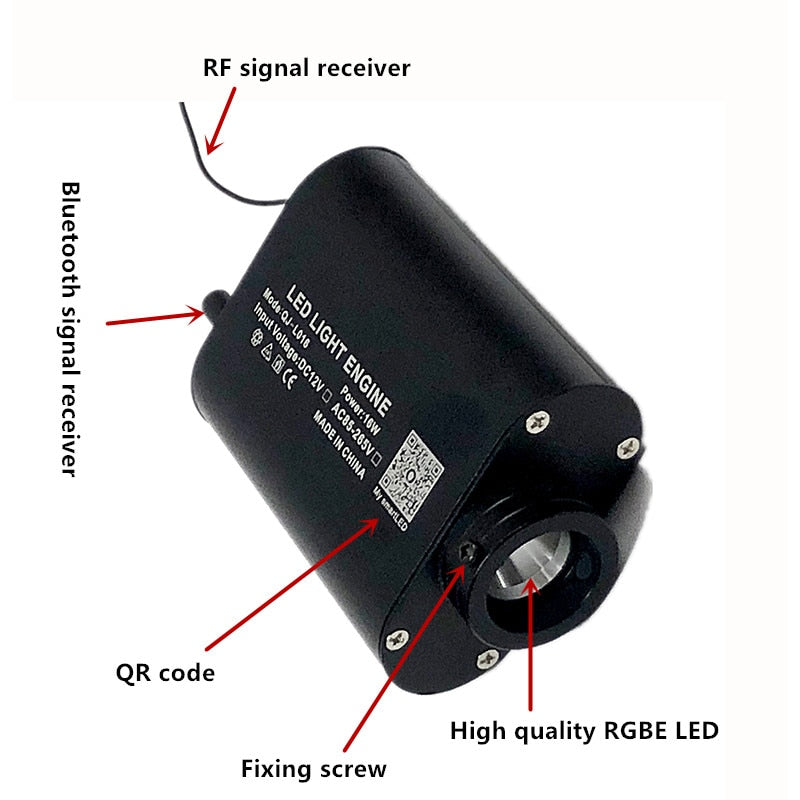 Optical fiber Light Fiber Optic Star ceiling kit