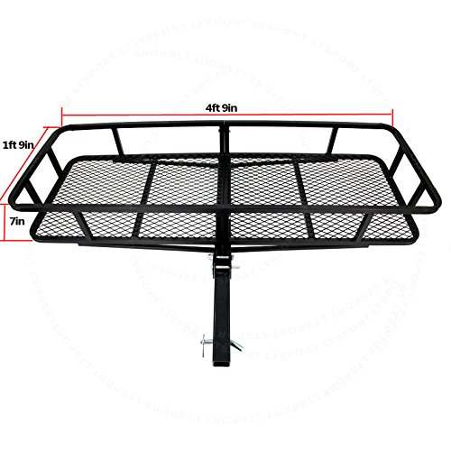 Roof luggage rack Universal Safety Tow Type Rear Rack Hitch Mounted