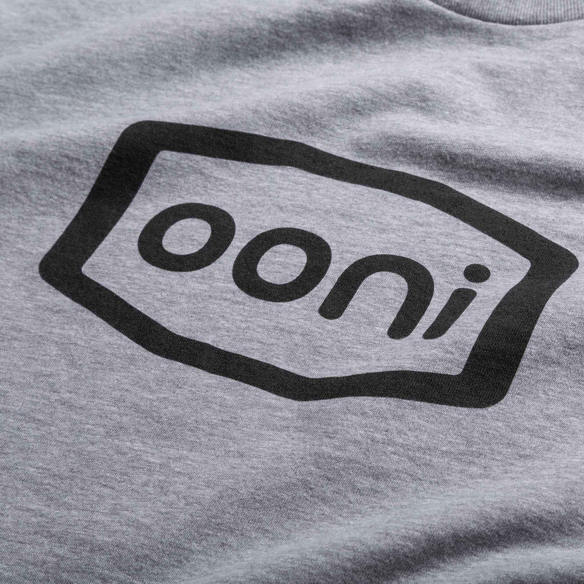 Ooni Minimal Logo Light Gray Unisex T-shirt