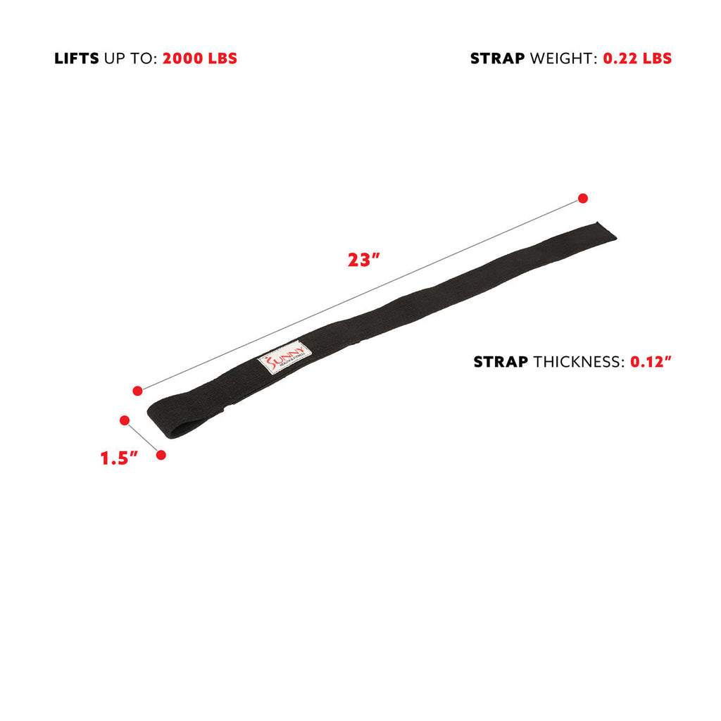Lifting Wrist Straps w/ Neoprene Padding, 2000 lb Weight Capacity Heavy Duty for Weightlifting, Pair