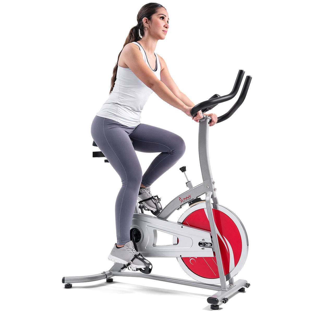 Chain Drive Indoor Cycling Trainer Exercise Bike
