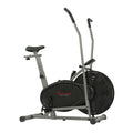 Air Resistance Hybrid Upright Exercise Bike w/ Arm Exercisers