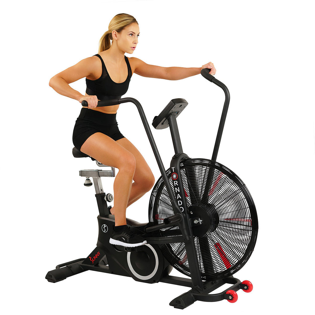 Exercise Fan Bike w/ Heart Rate Compatibility - Tornado LX
