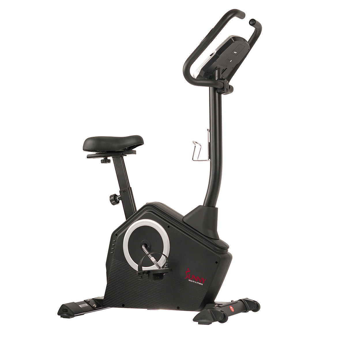 Magnetic Upright Exercise Bike with Programmable Monitor and Pulse Rate Monitoring