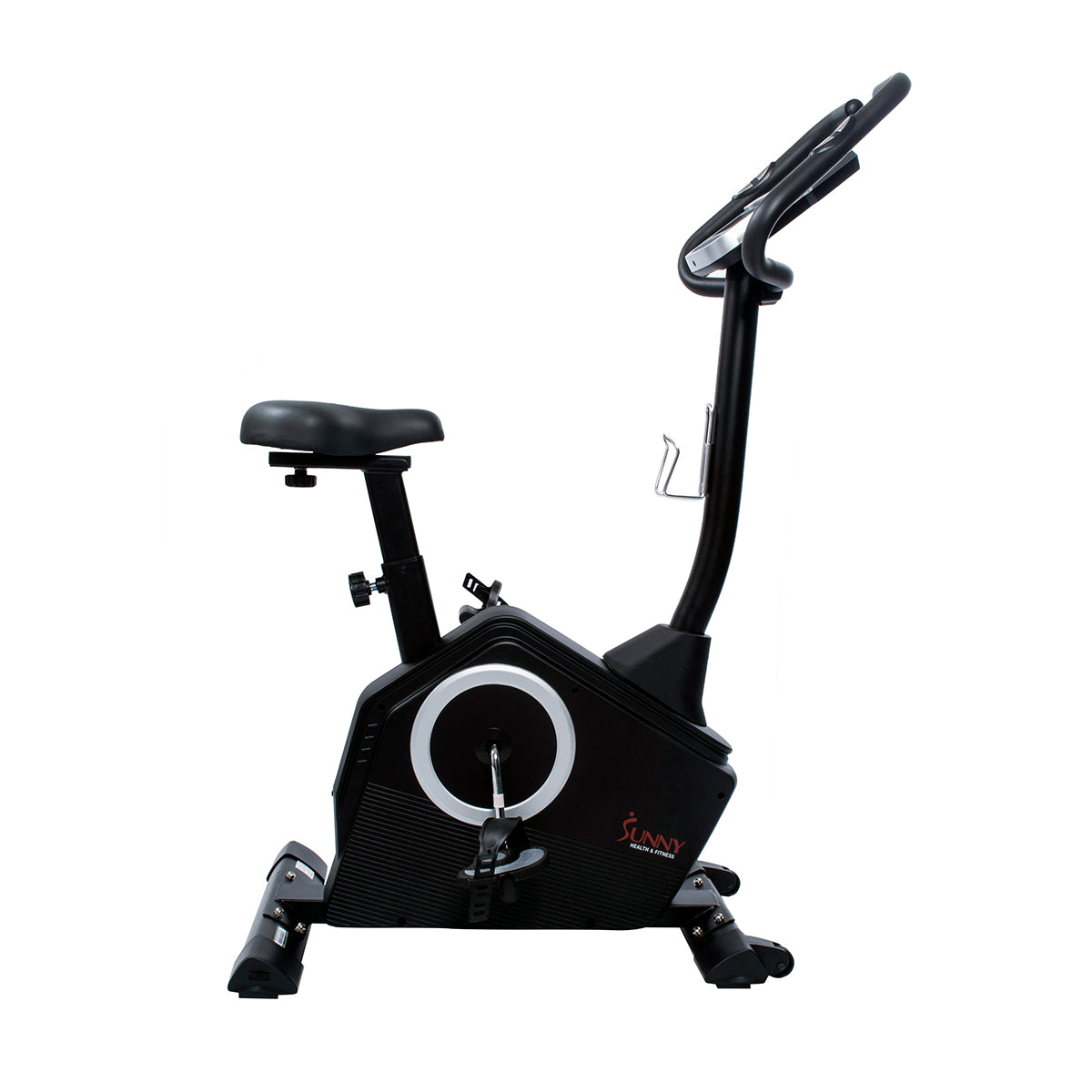 Magnetic Upright Exercise Bike with Programmable Monitor and Pulse Rate Monitoring