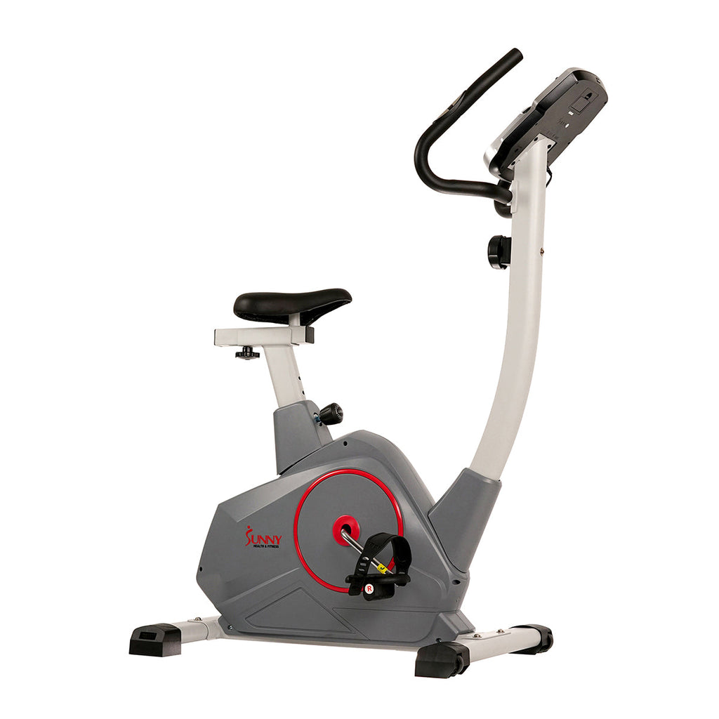Upright Exercise Bike with Performance Monitor, Device Holder, 275 LB Max User Weight