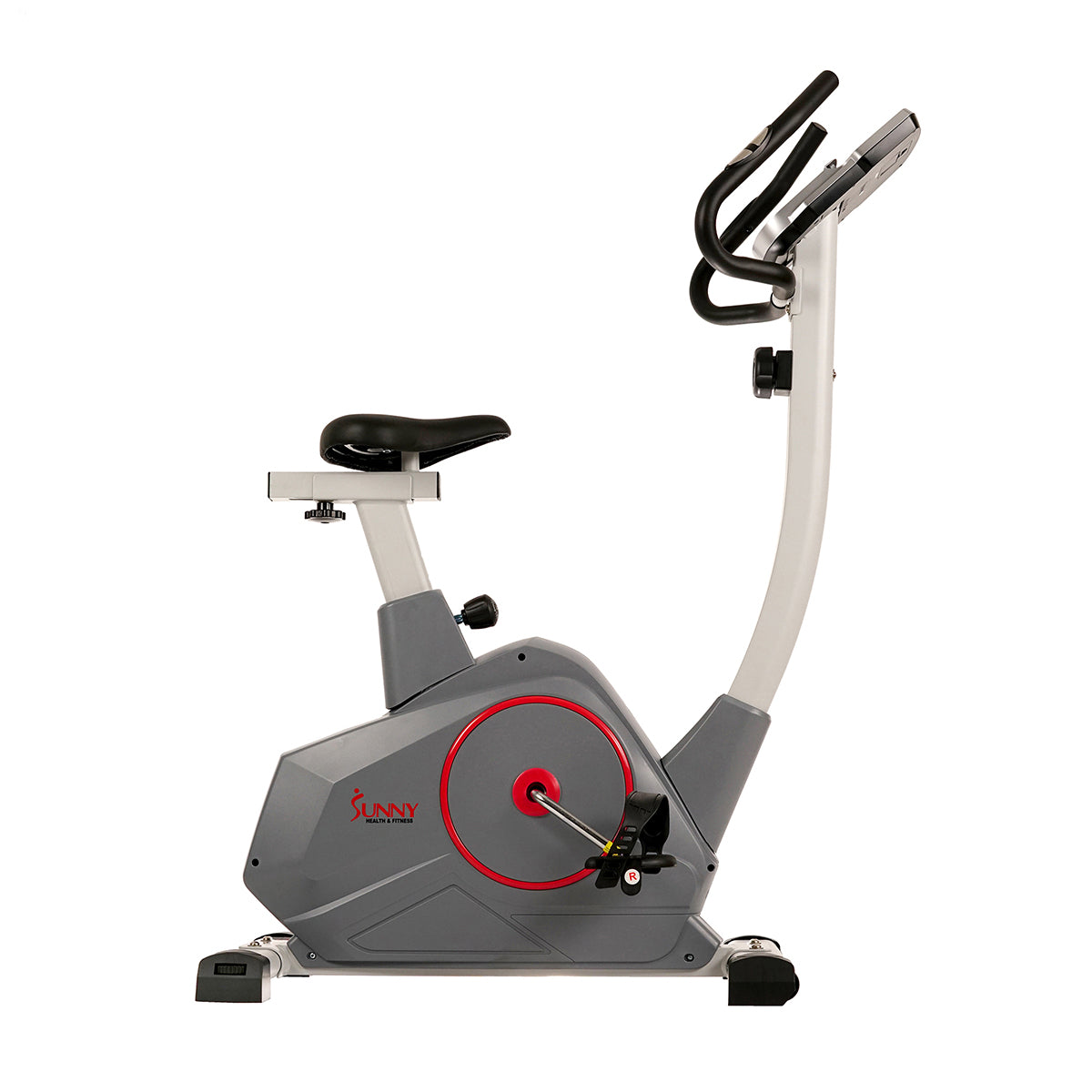Upright Exercise Bike with Performance Monitor, Device Holder, 275 LB Max User Weight