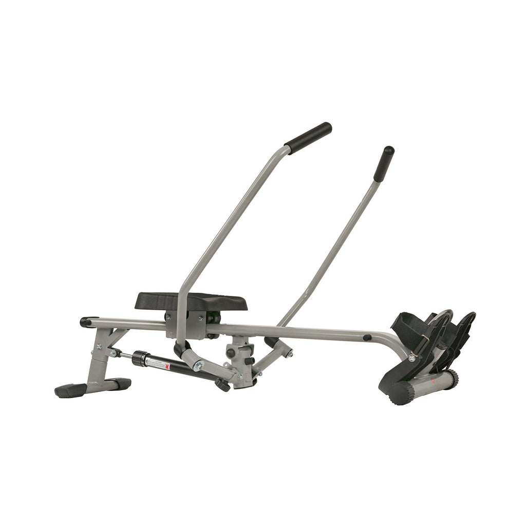 Full Motion Rowing Machine Rower w/ 350 lb Weight Capacity and LCD Monitor